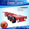 Tri-axle 40ft container chassis trailer